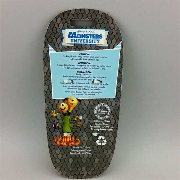 Monsters Inc University Terry Terri Fork Spoon Flatware Set Disney NWT - Picture 3 of 5